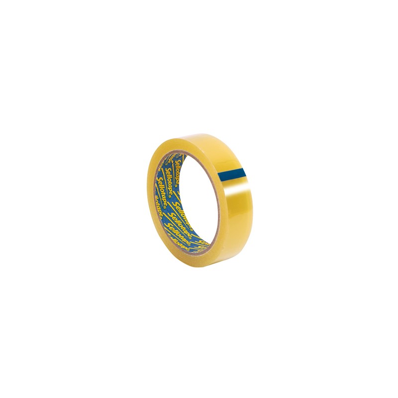 Sellotape Original Golden, Multi-Purpose Clear Tape for Household Objects, Clear