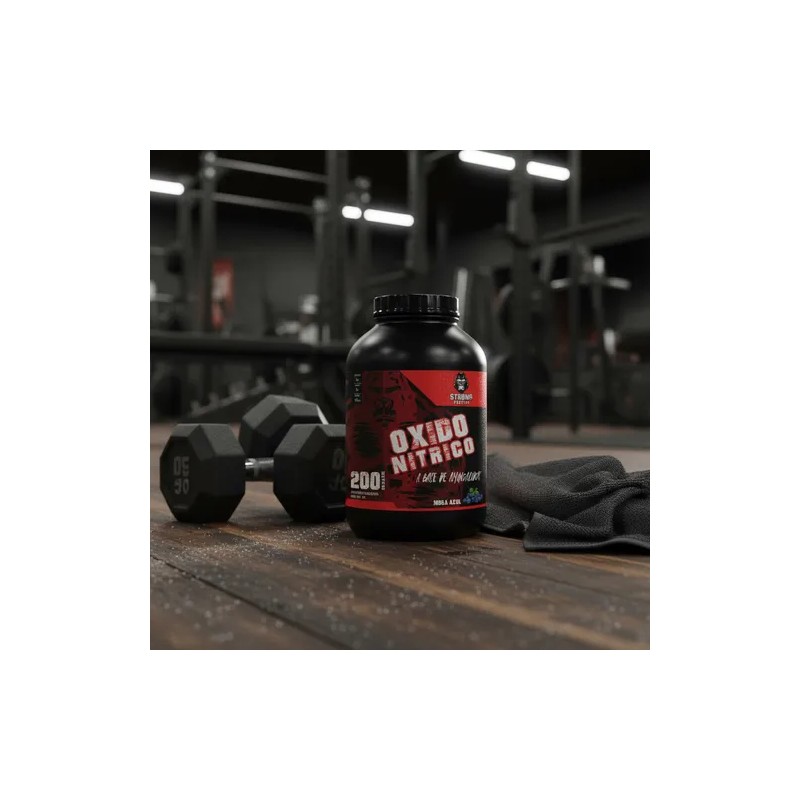 Óxido Nítrico Strong Protein 1 Kg 200serv Varios Sabores