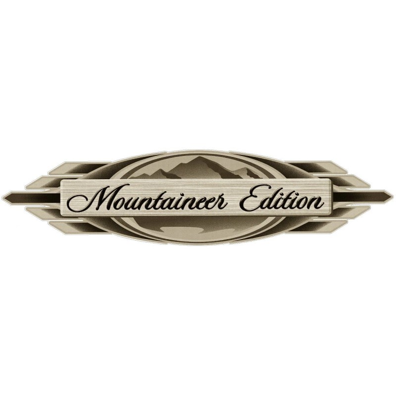 Whitney Montana "MOUNTAINEER EDITION" RV LOGO 2006 version Graphic decal