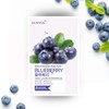 Eunyul Natural Blueberry Mask Pack (1 Sheet) / Daily Use (1 Pack a Day) / Hydration / Elasticity / Whitening Care / 내츄럴 블루베리 마스크팩 1매/매일쓰는 1일 1팩 /수분/탄력/미백 케어