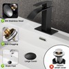 Bathroom Sink Drain Kit with Flexible Expandable Pipe: Odor-Free &