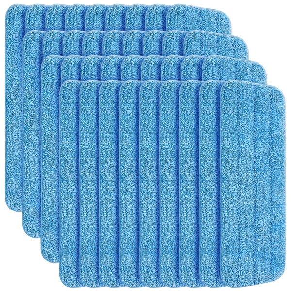 Gandeer 36 Pcs Microfiber Mop Pads Machine Washable Cleaning Flat
