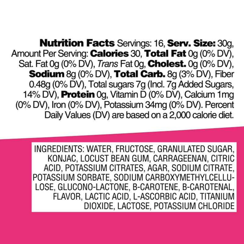 Tea Zone Assorted Yogo Jelly (B2020, 1b) for Boba/Milk Tea