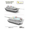 Vespid Models VPM720029S 1/72 German KF51 Punter Main Tanks Deluxe