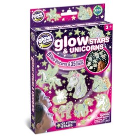 The Original Glowstars Company B8627 Glow in The Dark Stars & Unicorns, Room Decorations