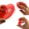 GBS Shampoo Scalp Massage Brush #100 6 Pack (3 Black