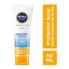 Nivea Protector Solar Facial Control De Brillo Fps 50+ 50ml
