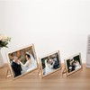 Gold Floating Picture Frame 7x5'' Set of 2(Horizontal) for Picture