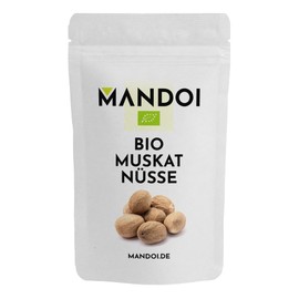 Mandoi Nutmeg Organic Nutmeg 100 g Nutmeg Whole Nutmeg Nutmeg High Quality Organic Nutmeg
