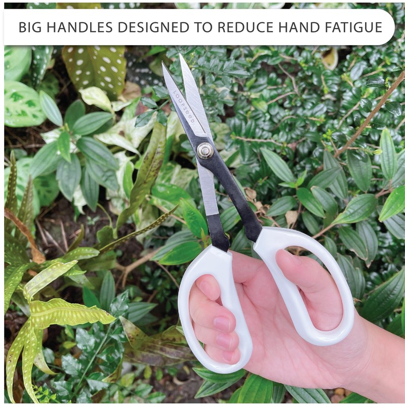 LOOPSEED Precision Gardening Scissors Plant Trimming Pruning Shears Garden Pruners