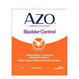 AZO Bladder Control Supplement, 54 Count