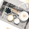 Large Sink Rack,Sink Protector for Kitchen Sink,26" X 14",Stainless Steel