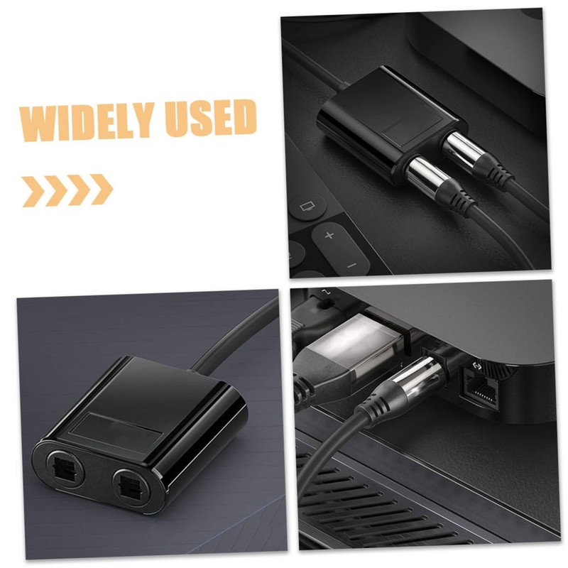TEHAUX Optical Audio Splitter Connector Out Fiber Splitter for Home