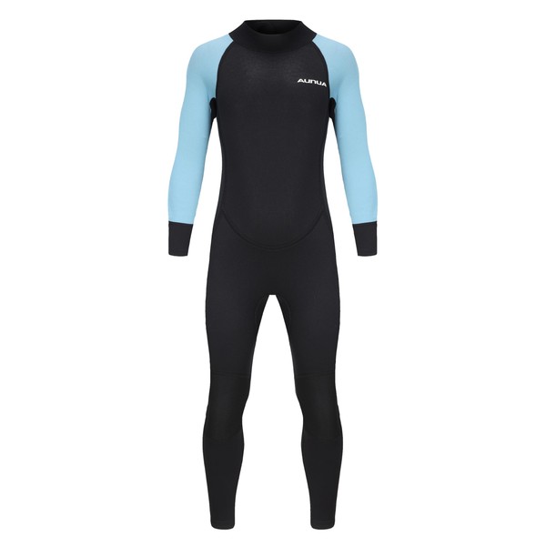 Aunua Youth 3/2mm Neoprene Wetsuits for Kids Full Wetsuit Swimming