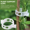 Plant Support Clips 50pcs Reusable Tomato Clips Plastic Trellis Clips
