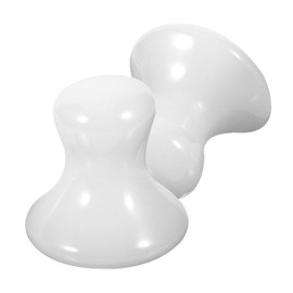 Baluue 3sets Jade Guasha Facial Tool Face Massage Tool Massage Stone Massager Facial Scraping Stone 2pcs*3