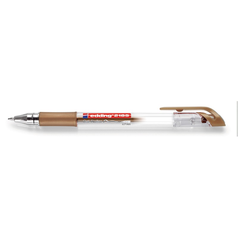 Edding 2185 Gel Rollerball Pens (Standard Colours), 7 Pieces, 0.7