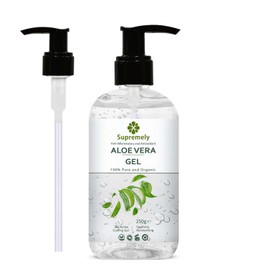 Supremely Naturals Aloe Vera Gel | Nourishing Care for Hair, Skin, and Face | A Multi-Purpose Miracle for Head-to-Toe Hydration and Care
