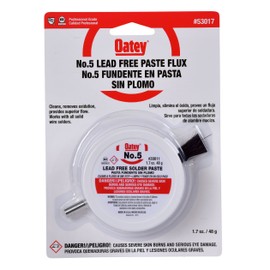 Oatey 53017 Flux with Brush, Amber
