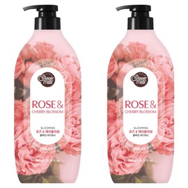 Shower Mate Blooming Body Wash Rose & Cherry Blossom, 900g, 2 Pack