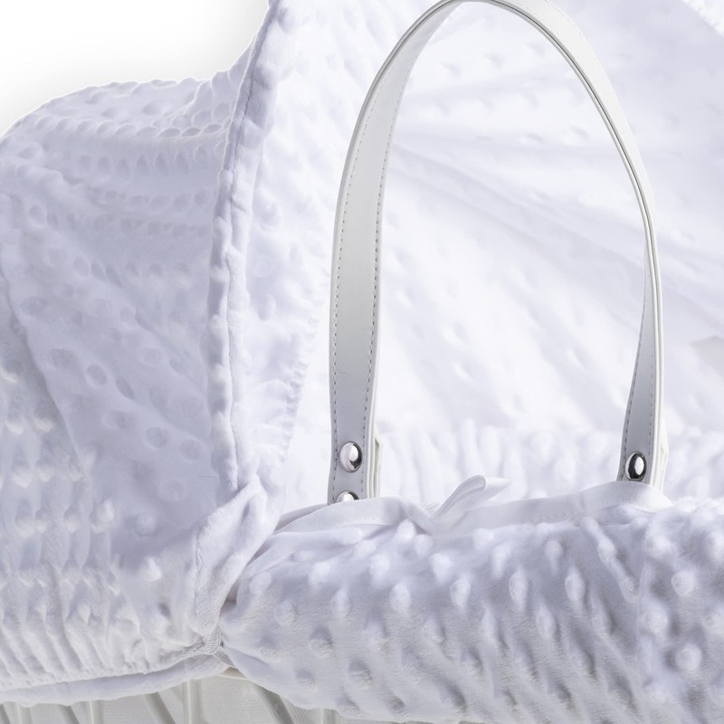 Clair de Lune | Dimple Moses Basket Bedding Set |