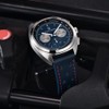 Pagani Design AR Sapphire Quartz Chronograph Vintage Dial Watch Leather