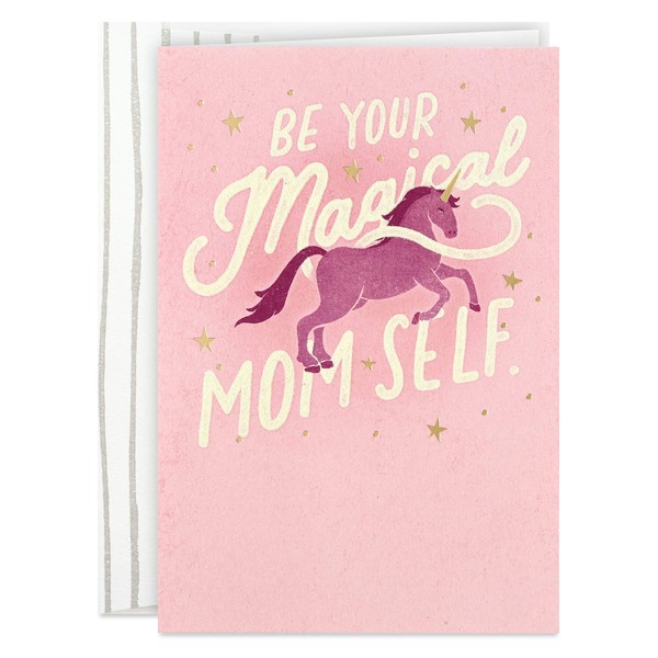 Hallmark Good Mail Mothers Day Card (Magical Unicorn)