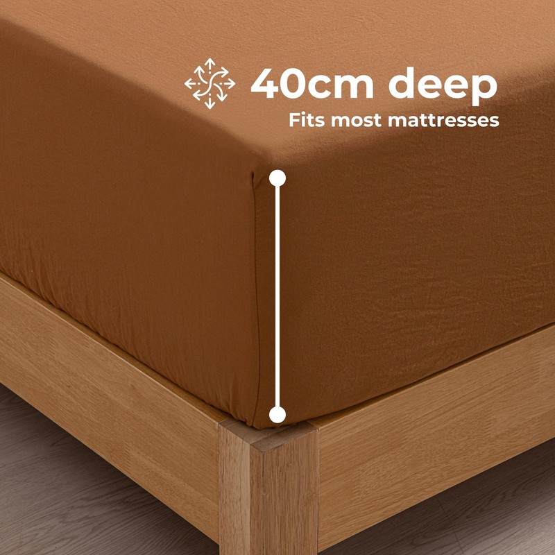 Dreamaker Double Fitted Combo Microfiber Sheet Set, Ultra Soft Plush