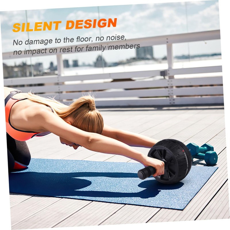 BESPORTBLE Ab Roller Wheel with Knee Pad Non Slip Abdominal