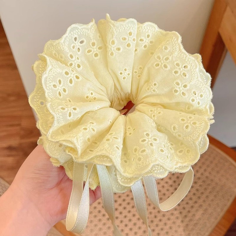 papasgix Large Scrunchies for Women Adjustable Big Glossy Scrunchie for