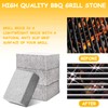 4 Pack Grill Griddle Cleaning Brick Block, Reusable Non-Scratch Pumice