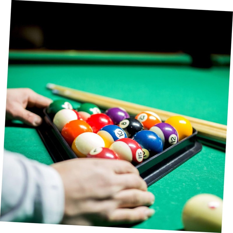 MERRYHAPY Pool Triangle Billiards Tripod for Pool Table Accessories Snooker