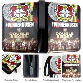 YCWIN Football Scrapbook for 400 Cards, Football Trading Cards Album with Zip and 50 Removable Pages, Sports Cards Book 4 Compartments, Large Card Binder, 3 Rings Card Folder (LWKS)