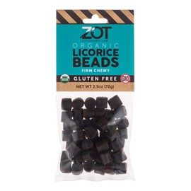 ZOT Firm-Chewy Licorice Beads, 2.2 Pound