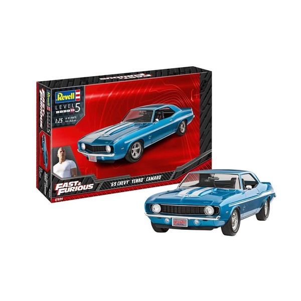Revell 67694 Model Set F&F 1969 Chevy Camaro Yenko Fast