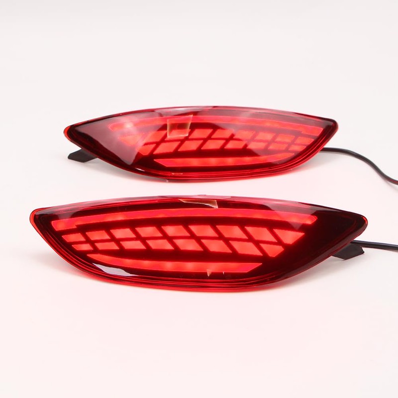 Dreamseek Rear LED Reflector Tail Light for Hyundai Accent Sedan