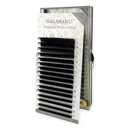 Extensiones De Pestañas Nagaraku, Blister Mixto 1x1