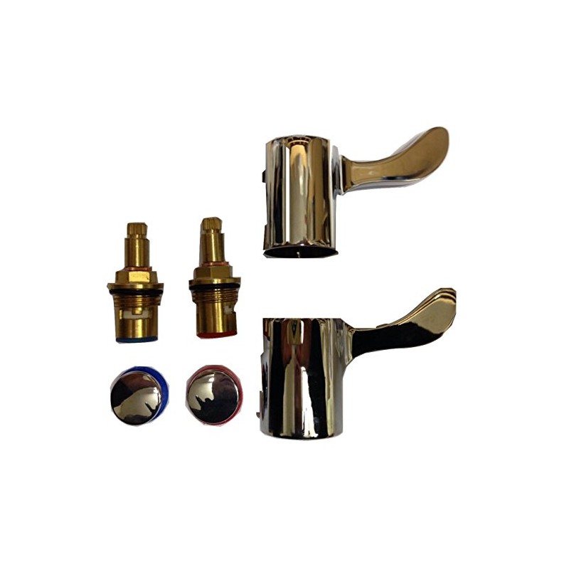 The Plumbers Merchant 1/4 Turn Tap Lever Heads & 1/2"
