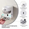 AVEKI Automatic Toothpaste Dispenser, Electric Toothpaste Dispenser for Bathroom, Wall