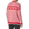 Blizzard Bay Men's Ski Slopes Llama Sweater, red, Small