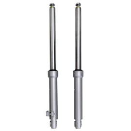 Unbranded 27mm 520mm Front Forks Shock For 10" Wheel Drum Brake Mini Dirt Pit Bike Monkey