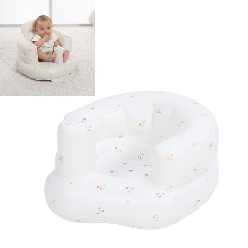 Baby Inflatable Couch Chair PVC Spine Protection Comfortable Portable Baby