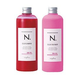 Napla N. Dot Color Shampoo, Pi (Pink), 10.1 fl oz (320 ml) & Treatment 10.6 oz (300 g) Set