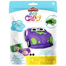 Play Doh Air Clay Racer Green, Sensory and Educational Craft Toys for Kids, Ages 4+