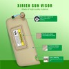Left Driver & Right Passenger Side Sun Visor for Honda