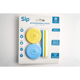 Cognikids Sip Straw and Lid Accessory Pack (Sunshine/Sky)