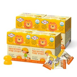 Kiwoom Jung Multivitamin Mineral Gummy Jelly (Kitagu) 60 gummies x 4 boxes / 키움정 멀티비타민 미네랄 구미젤리(키타구) 60구미 x 4박스