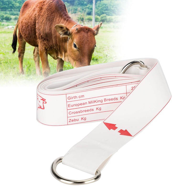 EVTSCAN Cattle Tape Measure Bust Weight Contrast Ruler Soft Body