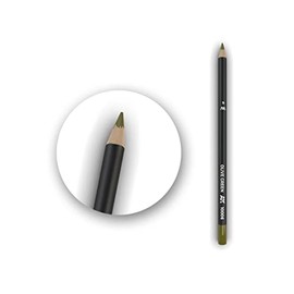 AK AK10006 Watercolour Pencil Olive Green (1x)
