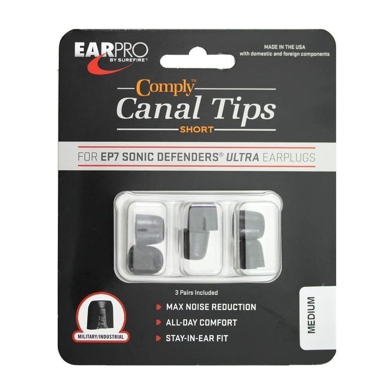 SureFire Foam Replacement Tips (3-Pair), Medium